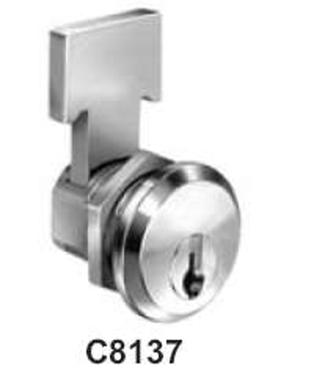 Desk/Drawer Lock, C8137 Standard Keying